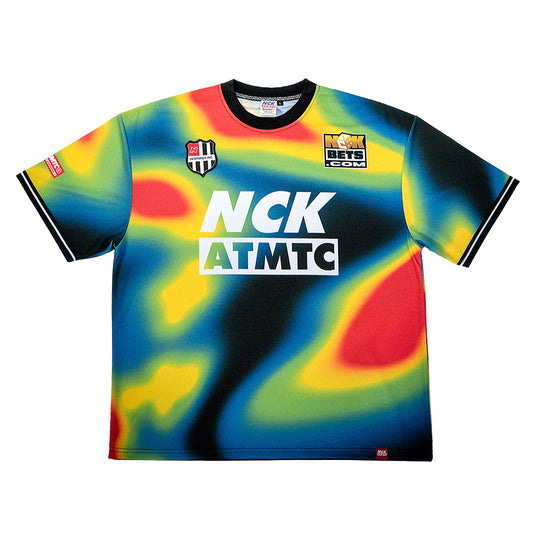 Block Heatmap Jersey Tee - Gecko