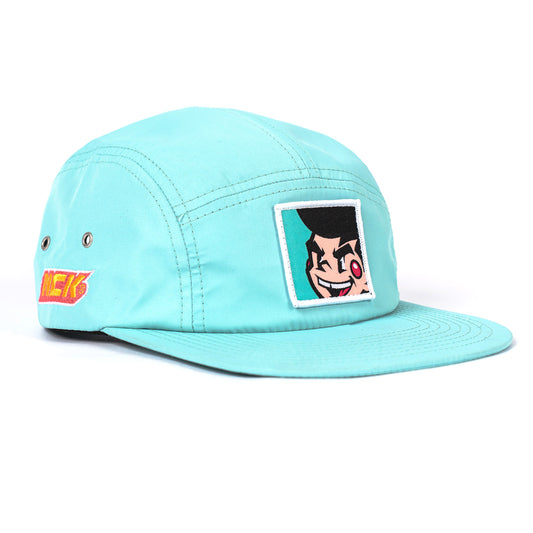 Alphagram 5 Panel Cap (Teal)