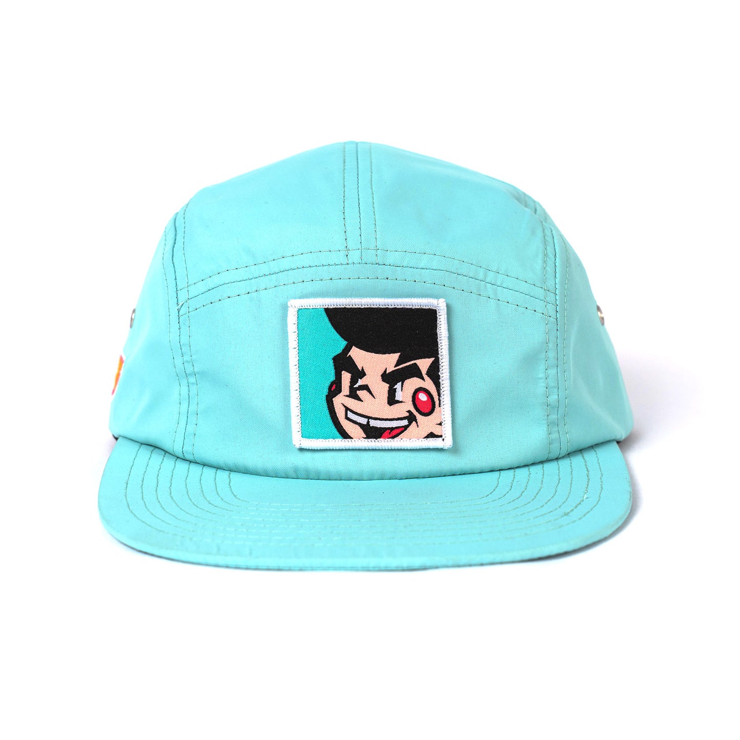 Alphagram 5 Panel Cap (Teal)