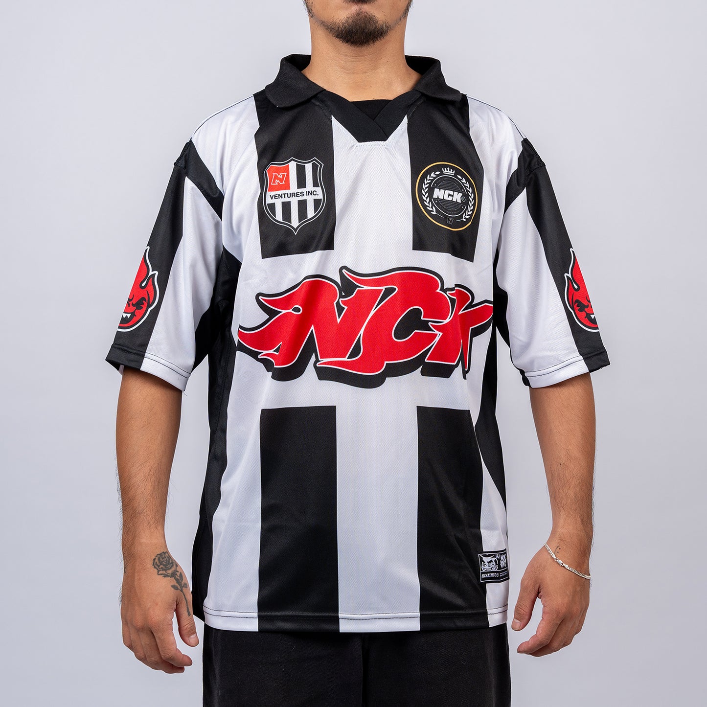 Ignite Soccer Jersey (Black / White)