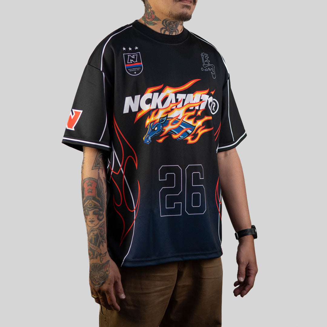 Year of the Horse 2026 Jersey Tee - Black