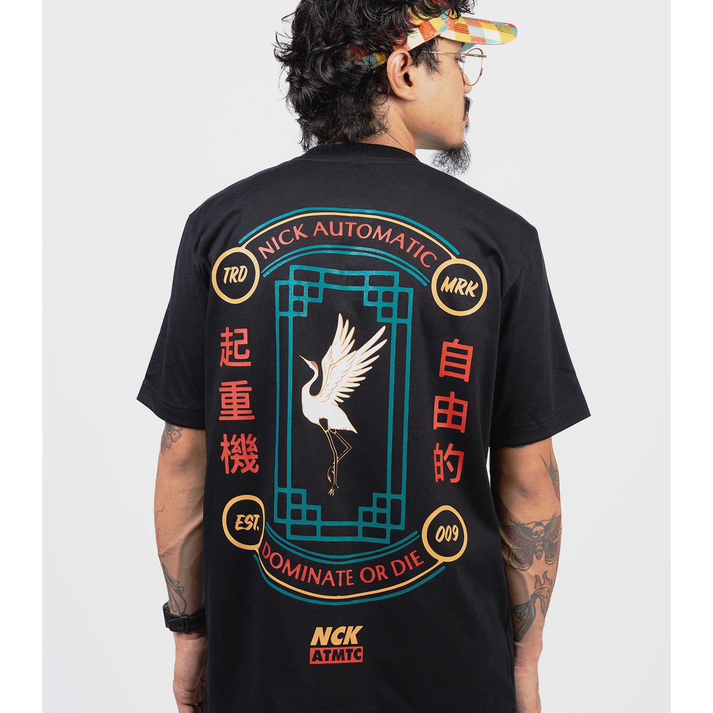 Crane Black T-shirt