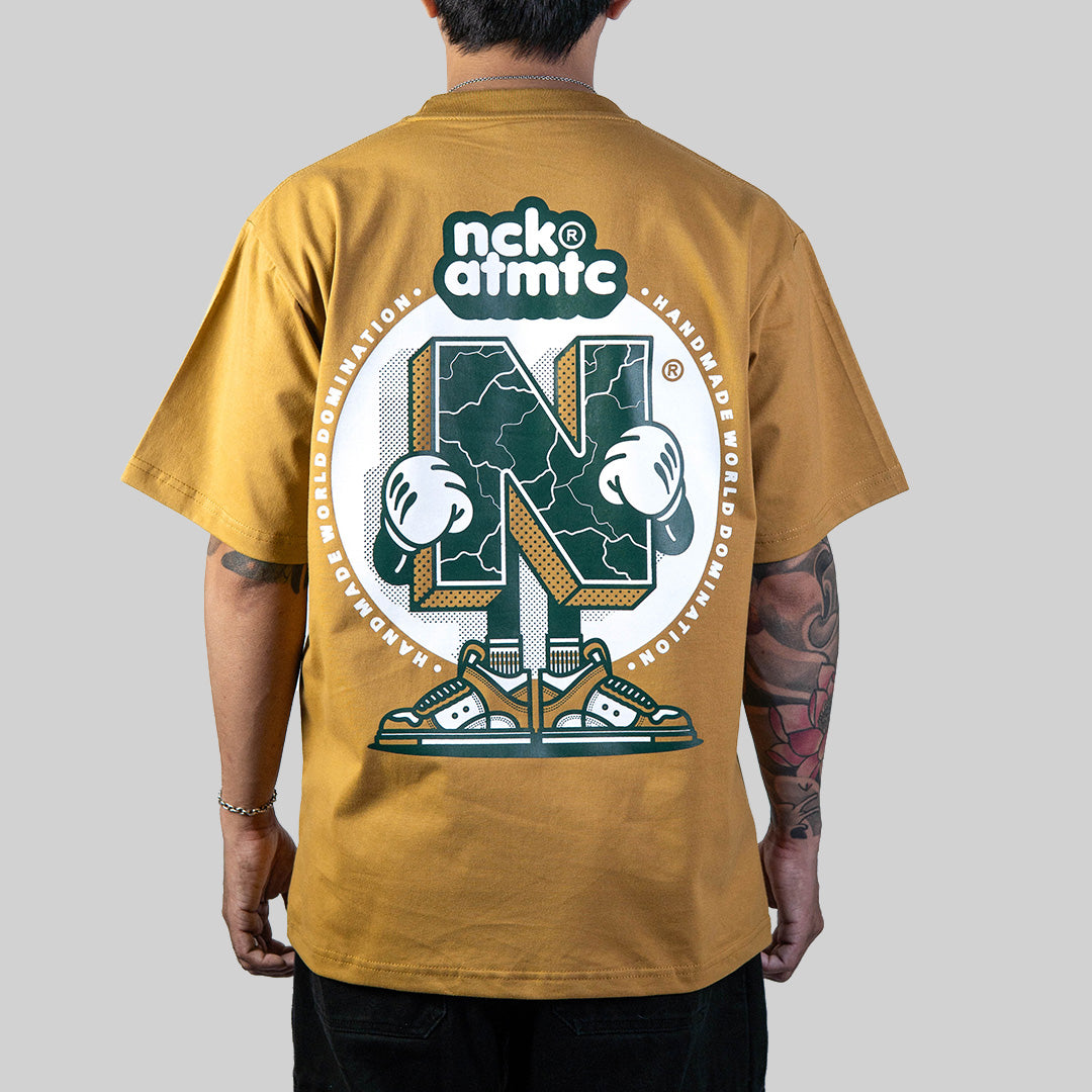 N Box Tee - Amber Gold