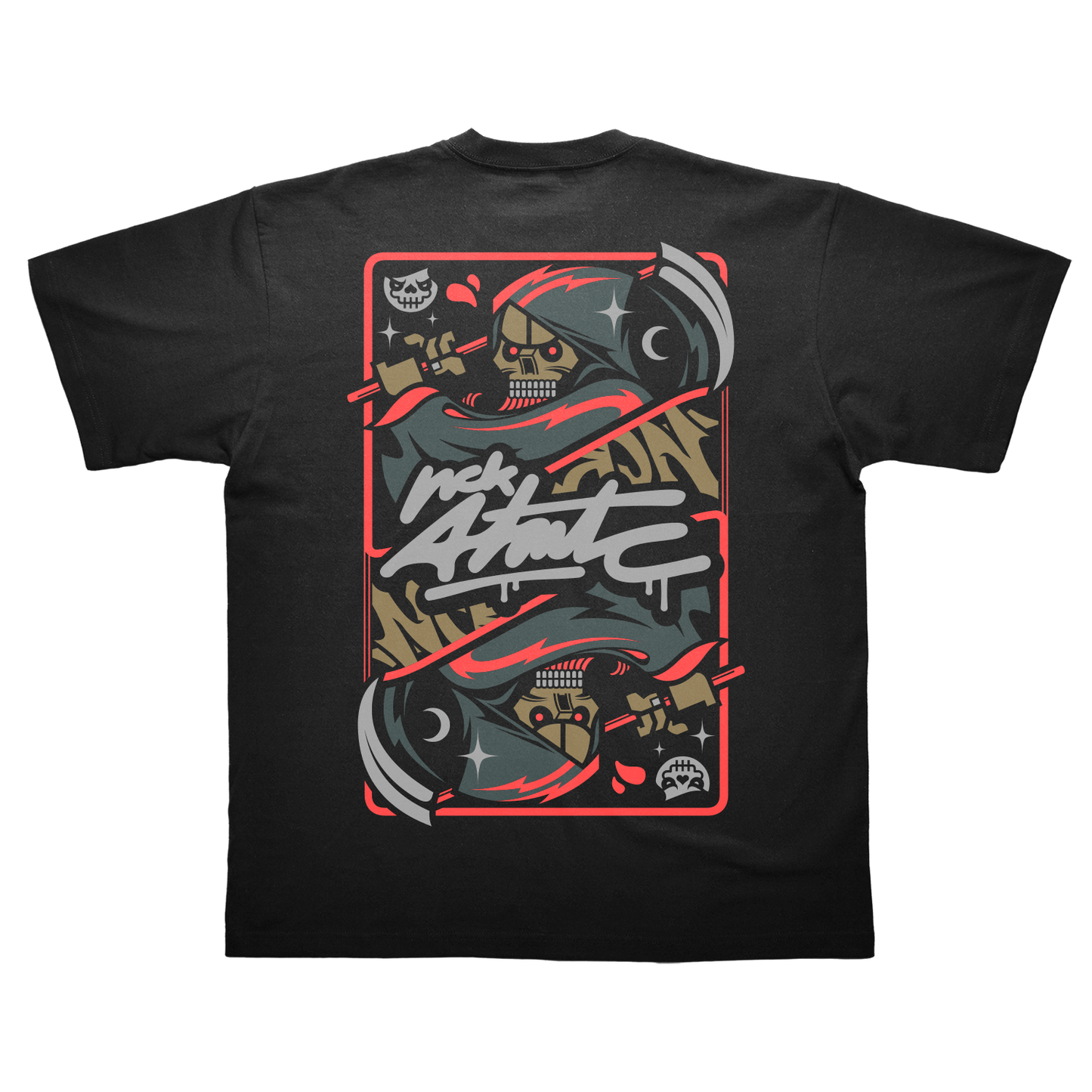 Grim Cutter Tee - Black