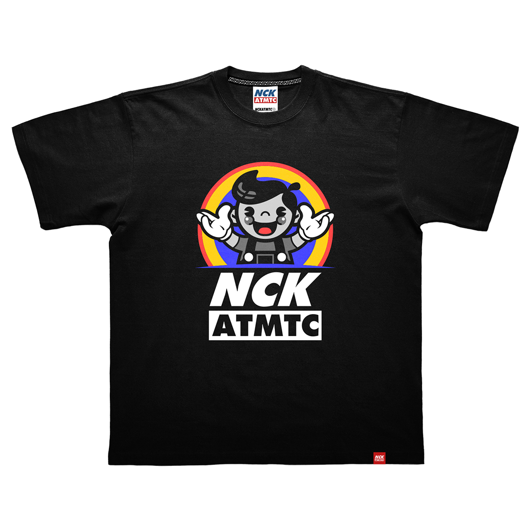 Happy Bash Tee  - Black