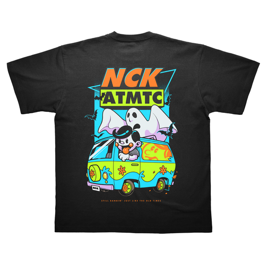 Mysterywave Tee  - Black