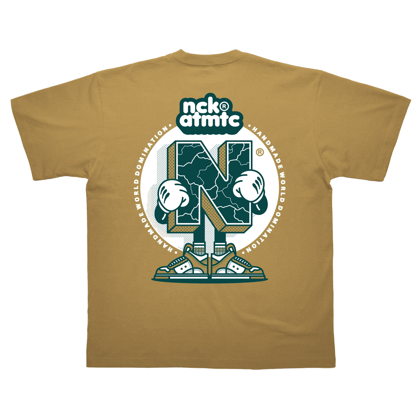 N Box Tee - Amber Gold