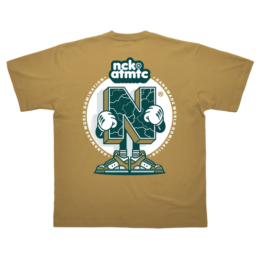 N Box Tee - Amber Gold