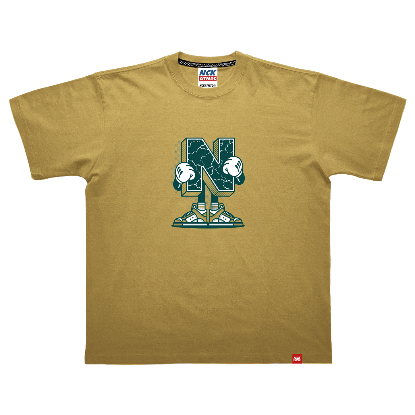 N Box Tee - Amber Gold