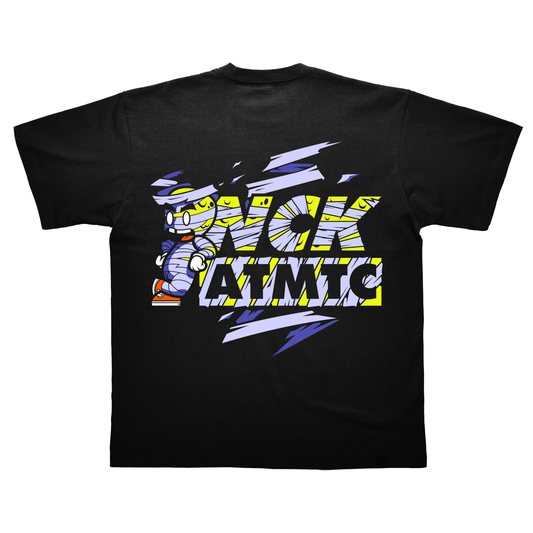 Mummy Block Logo Tee  - Black