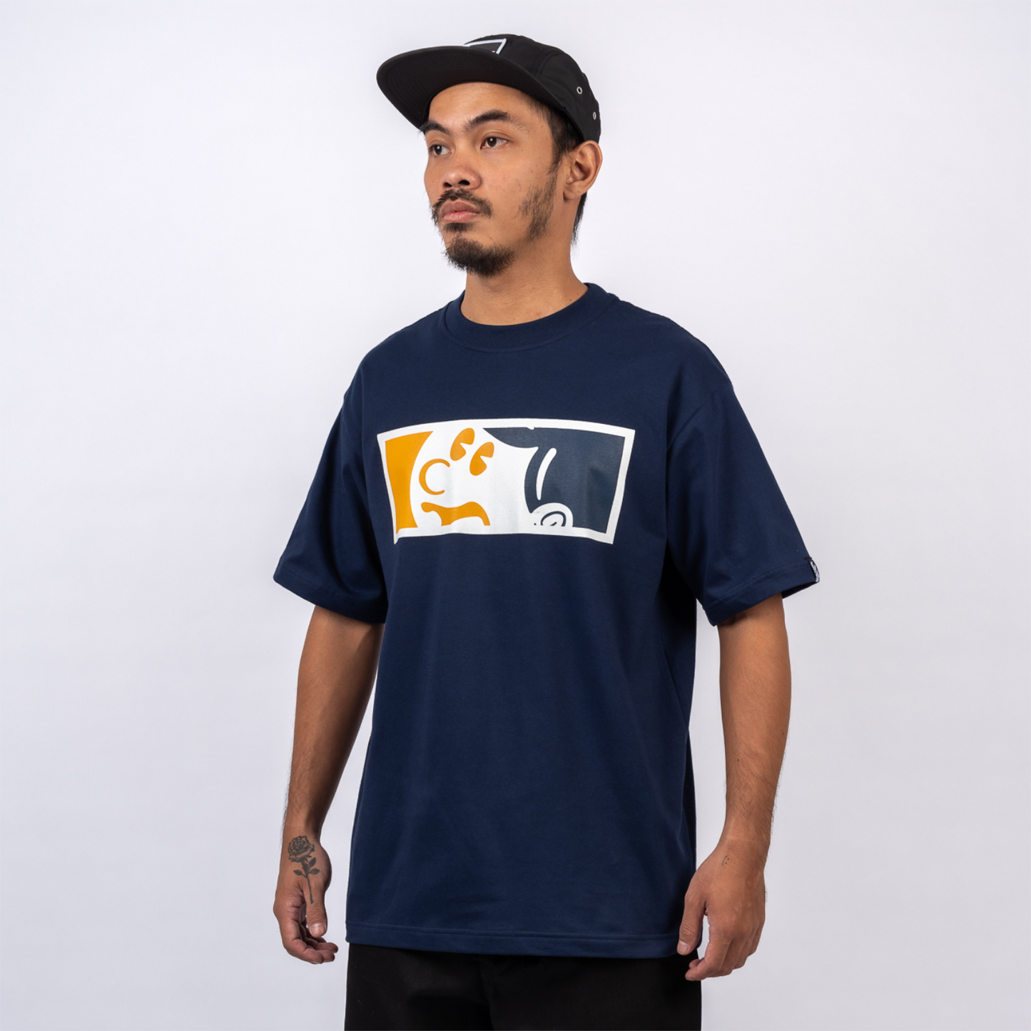 Major League Tee (Navy)