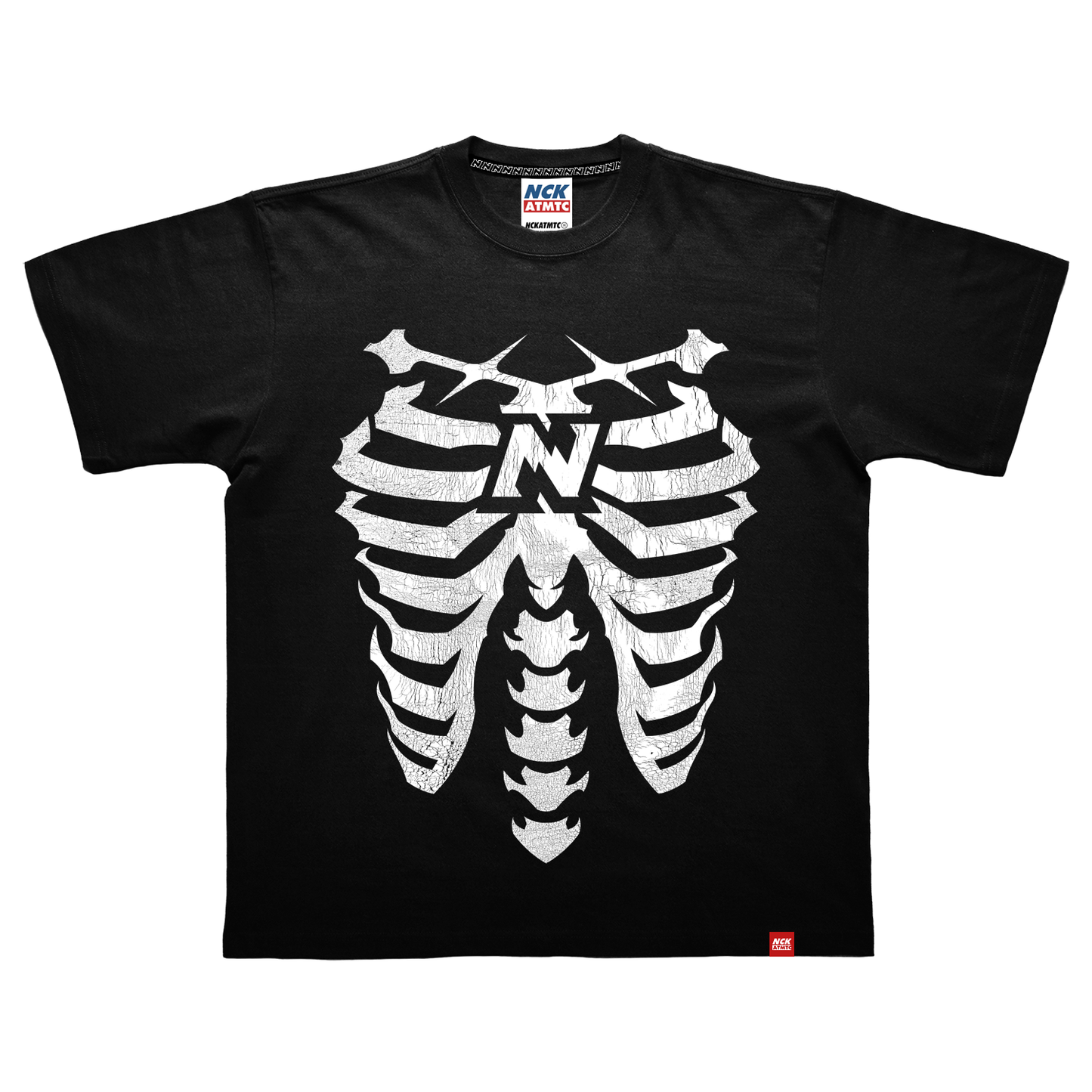Ribcage Tee  - Black