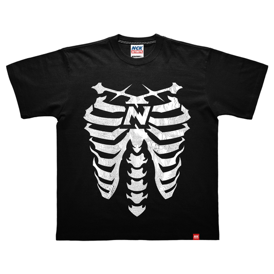Ribcage Tee  - Black