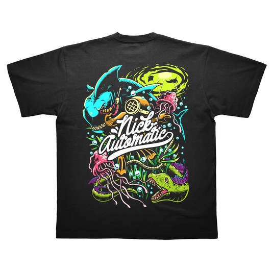 Underwater Tee  - Black