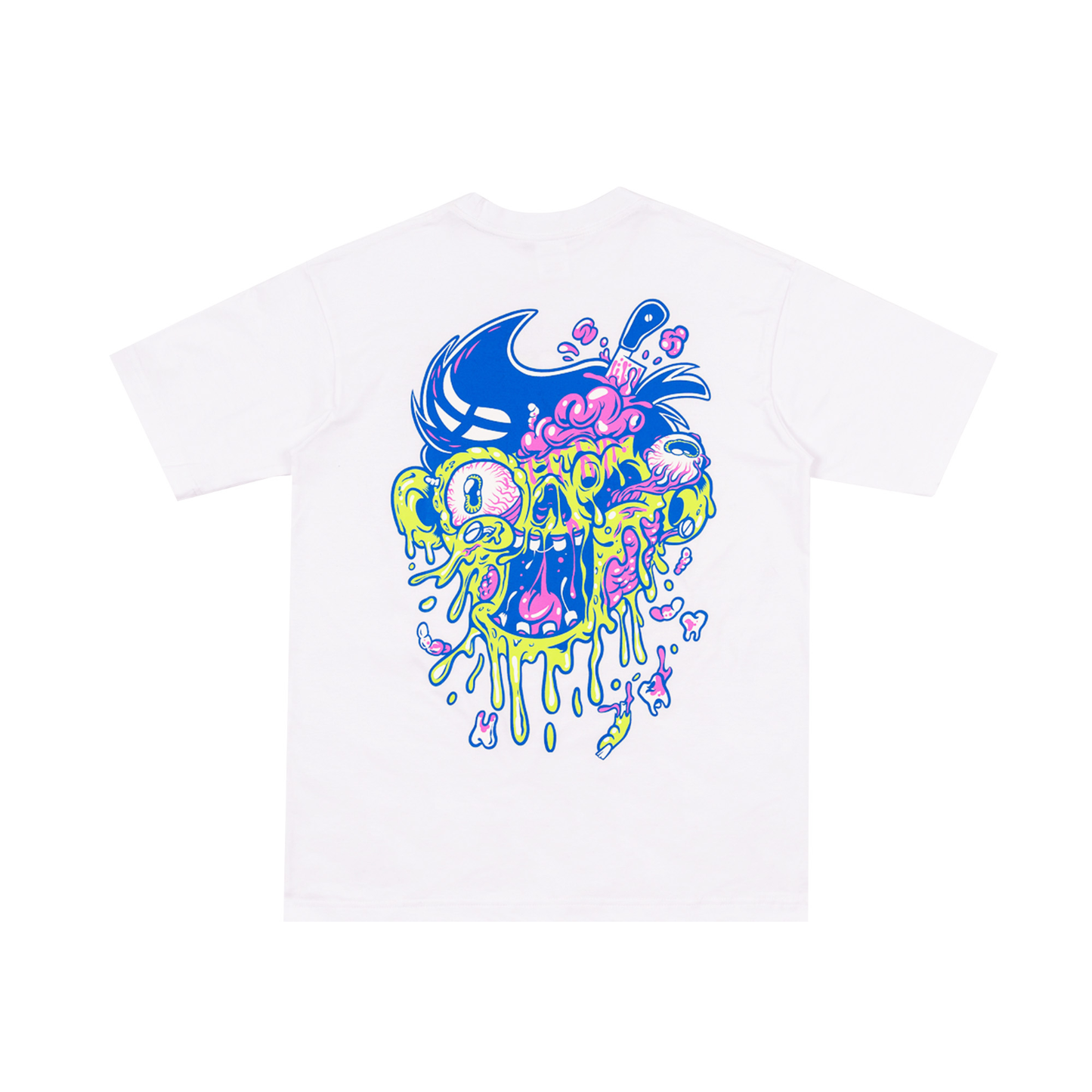 Block Zomblast Tee (White)